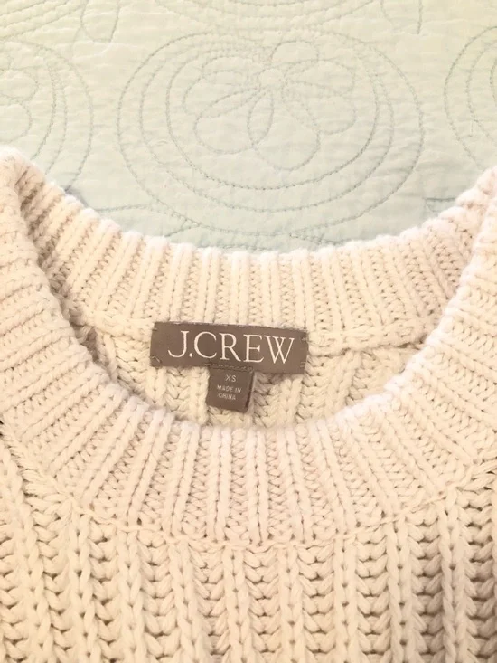 J Crew Heritage Fisherman sweater. Size XS. - Picture 4 of 10